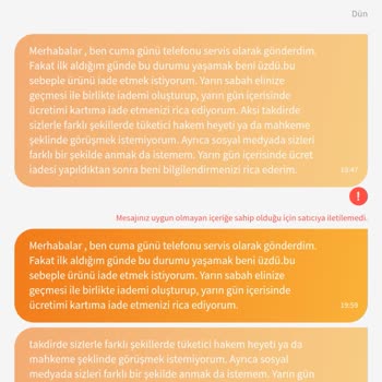 Delta Servis'ten Aldığım İphone 11 Sürekli Kapanıyor Ücret İadesi Sorunu