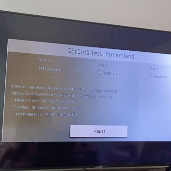 Samsung TV'de Beklenmedik Karanlık Ekran Sorunu