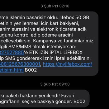 Yenilenen Paketle İlgili Sipariş Sorunu Ve Müşteri Hizmetlerine Ulaşamama