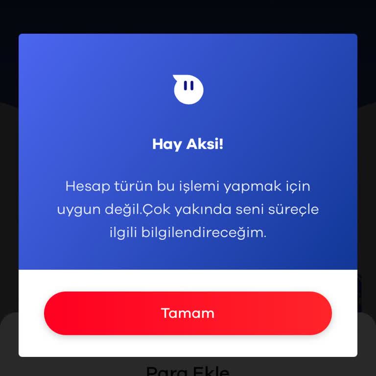 Banka Kartı İle Para Yatırma Hatası: Hesap Türü Engeli