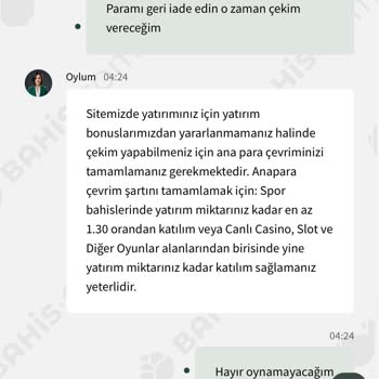 Bonus Hakkı Sorunu Ve Müşteri Memnuniyetsizliği