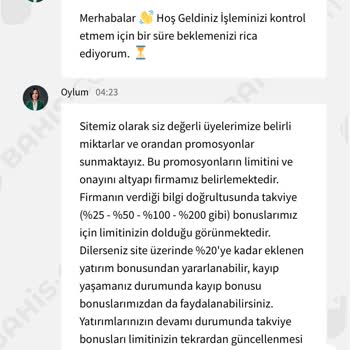 Bonus Hakkı Sorunu Ve Müşteri Memnuniyetsizliği