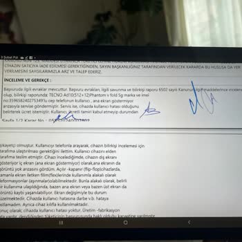 Garanti Sürecinde Tecno Mobil İle Yaşanan Sorunlar