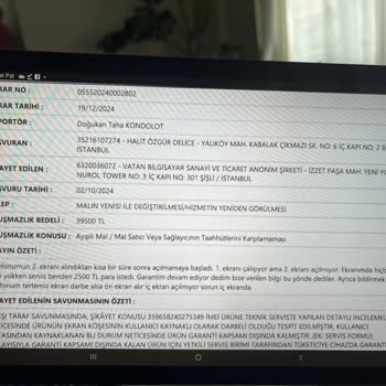 Garanti Sürecinde Tecno Mobil İle Yaşanan Sorunlar