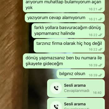 İletişim Sorunları Ve İade Zorlukları