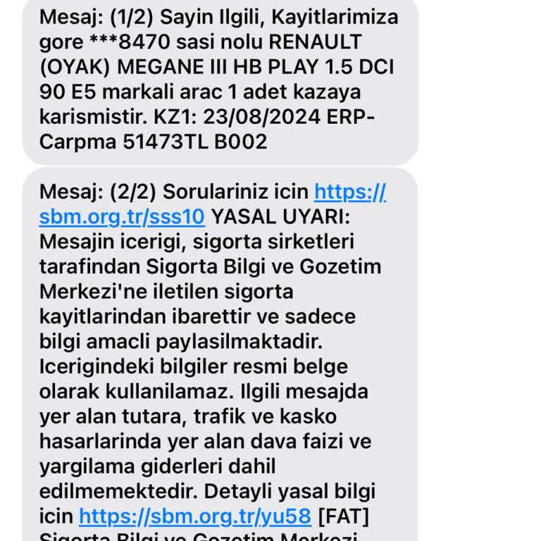 Sigorta Şirketi İletişim Sorunları Ve Haksız Tramer Kaydı