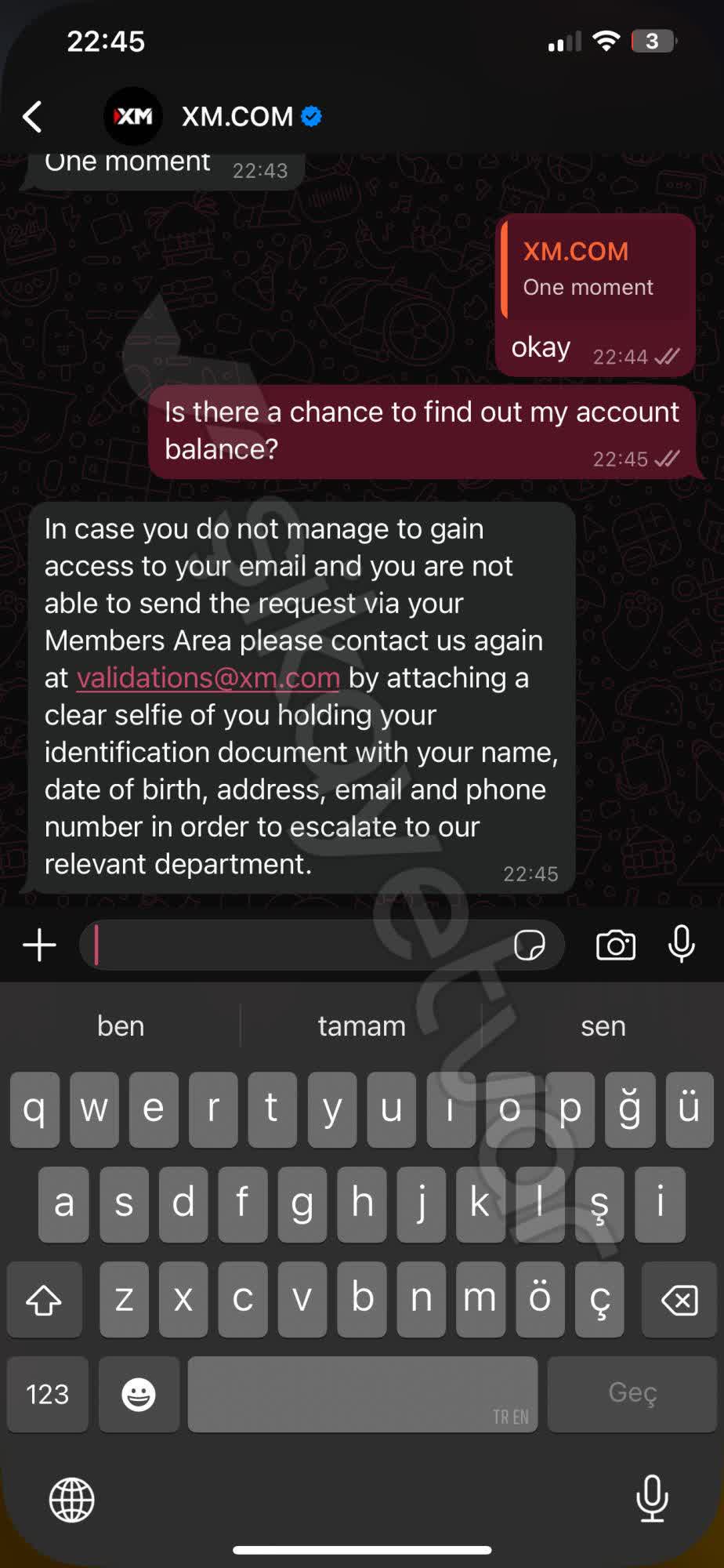 XM XM Crypto App Locked Me Out After Email Hack – No Response from Support  - Xolvie