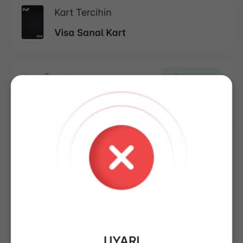 Sanal Kart Oluşturma Sorunu Ve Hesap Eşleşme Hatası