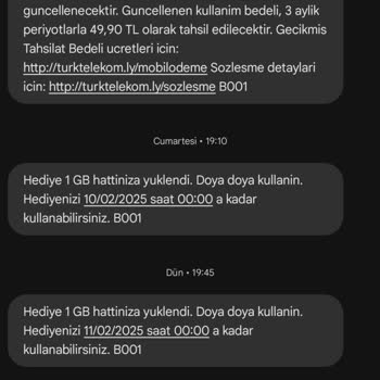 İnternet Paketi Tanımlama Sorunu