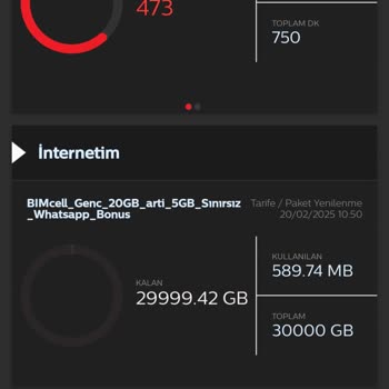 İnternet Paketi Tanımlama Sorunu