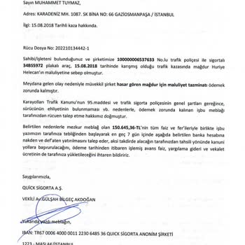 8 Yıl Sonra Gelen Haksız Borç Şoku