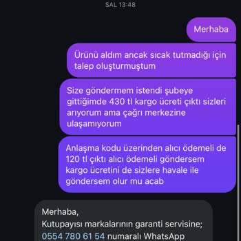 Kutup Ayısı Ürünü Ve Yüksek Kargo Ücreti Mağduriyeti