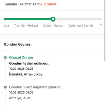 Aras Kargo'nun Bitmeyen Teslimat Sorunları