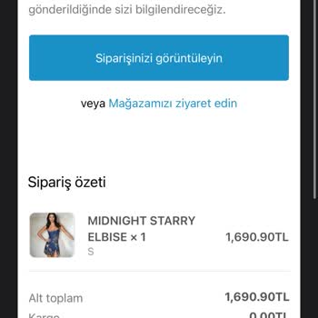 Goolfs Ne Siparişim Geldi Ne De İadem Yapıldı!