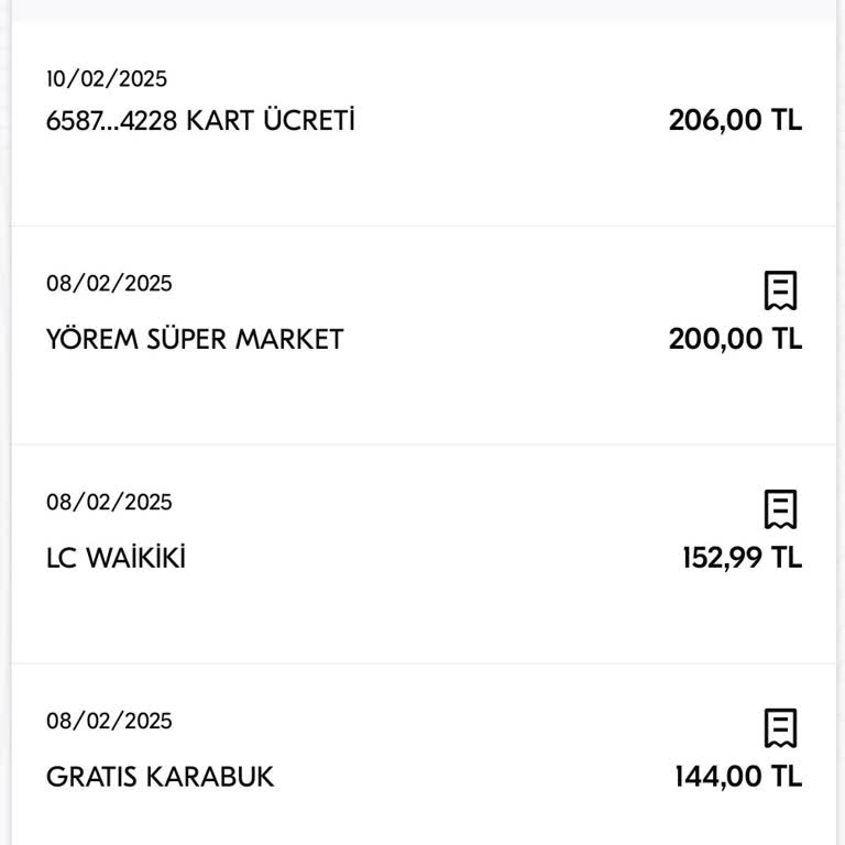 Yanıltıcı Kredi Kartı Ücreti Bilgilendirmesi