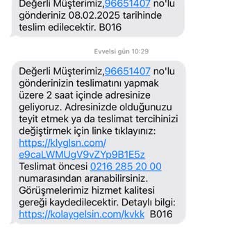 Teslim Edilmeyen Telefon Ve Yanıltıcı Mesajlar