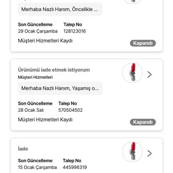 Dyson Adaptörü Ve İade Sürecinde Mağduriyet