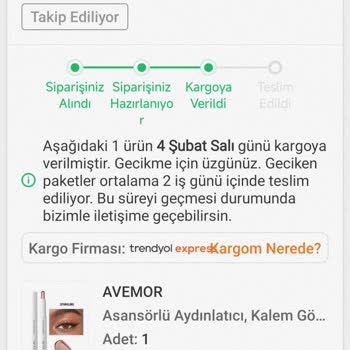 Trendyol Express Teslimat Sorunları