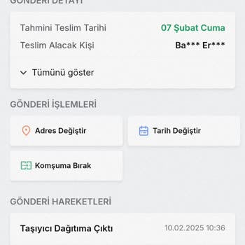 Trendyol Express Teslimat Sorunları