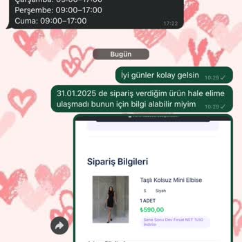 Ürün Teslim Edilmedi, İletişim Yok