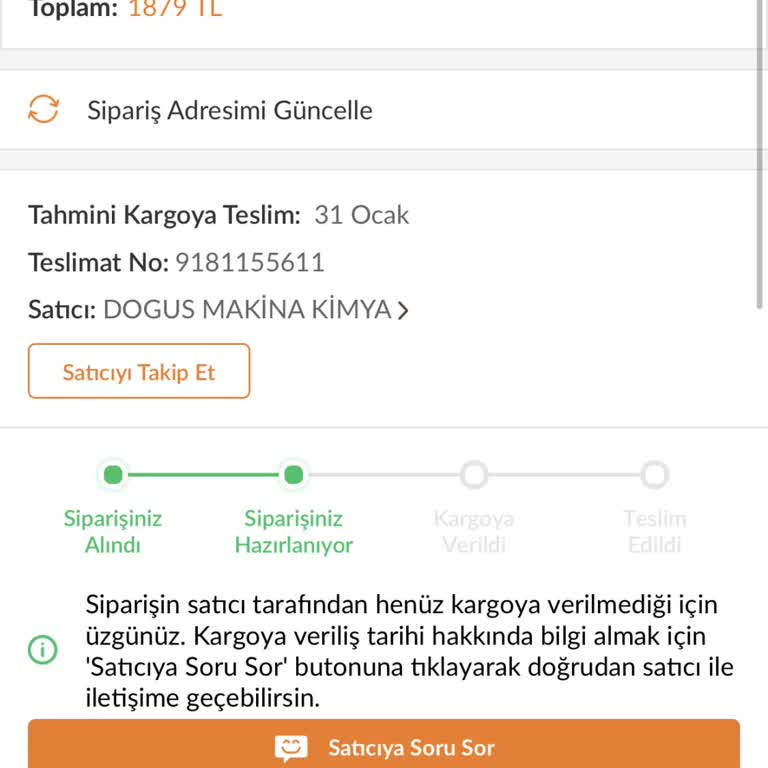 Siparişim Kargoya Verilmiyor: Trendyol Ve Satıcıdan Şikayetçiyim