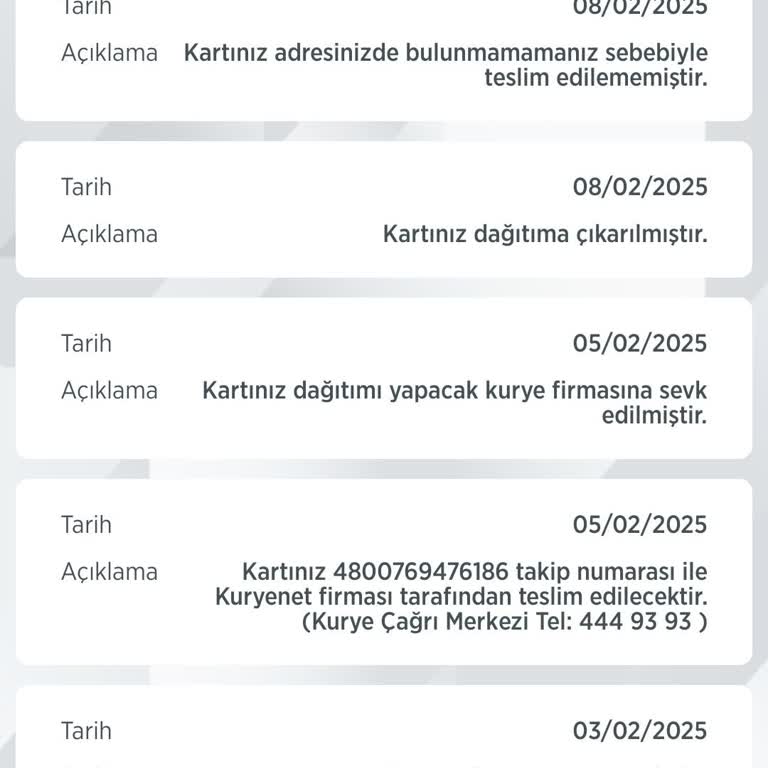 Teslimat Sorunu Ve İletişim Eksikliği
