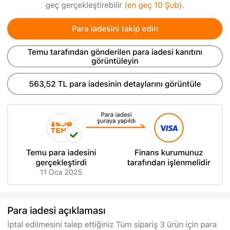 İade Sürecindeki Belirsizlik Ve Gecikme