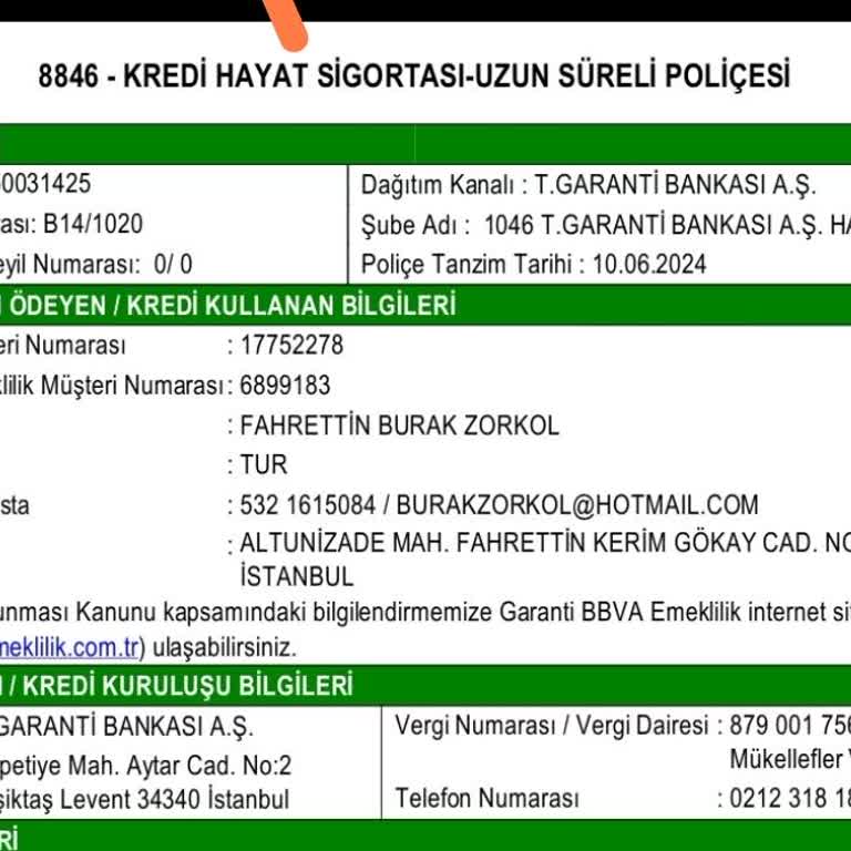 Hayat Sigorta İptal İadesi Sorunu
