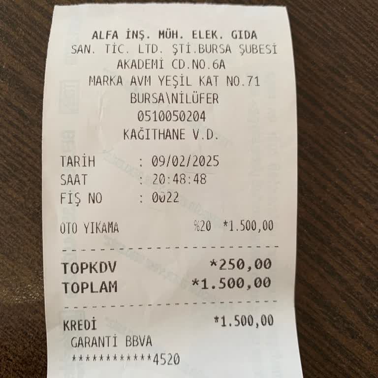 Araç Yıkama Ücretinde Fahiş Fiyat Uygulaması