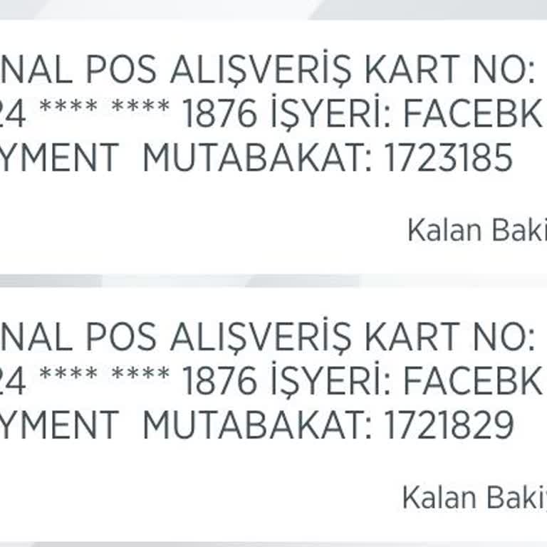 Facebook Ödemelerinden İzinsiz Para Çekimi