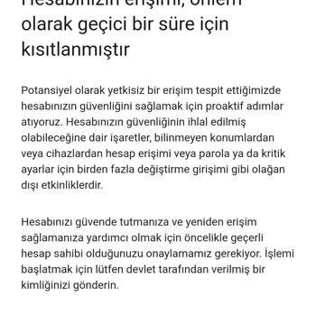 Hesabım Hacklendi Ve Süreç Çok Uzun Sürüyor