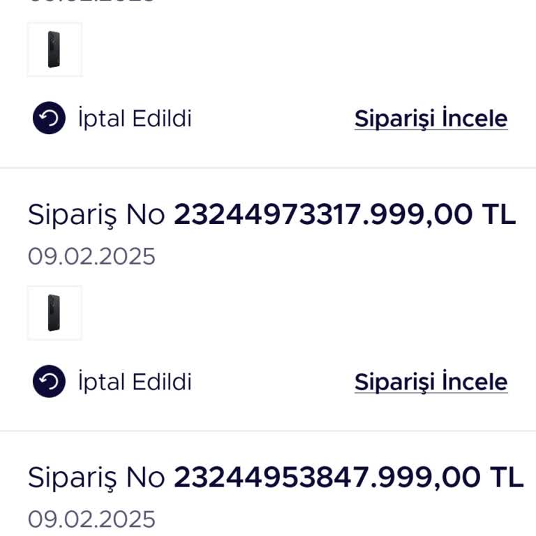 Siparişin Habersiz İptali Ve Yetersiz Müşteri Hizmeti