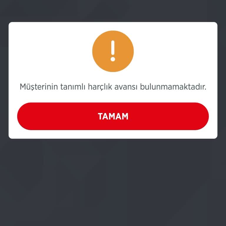 Harçlık Avans Blokesi Mağduriyeti