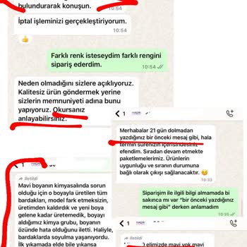 Sipariş Sonrası Yanıltıcı Bilgilendirme Ve Müşteri Memnuniyetsizliği