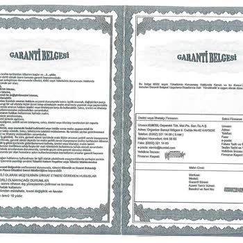 Yanlış Yönlendirme Ve Eksik Garanti Belgesi Sorunu