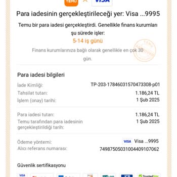 Yanlış Ürün İadesinde Temu'dan Çözüm Bekleyişi