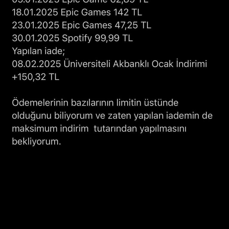 Üniversiteli Akbanklı Kampanyalarında Eksik İadeler Ve Çözüm Arayışı