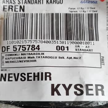 Aras Kargo'nun Fatura Teslimatındaki Sorumsuzluğu