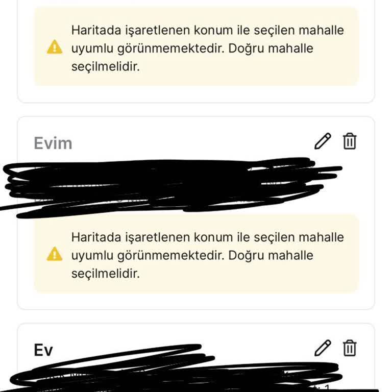 Migros Sanal Market Uygulamasında Konum Hatası