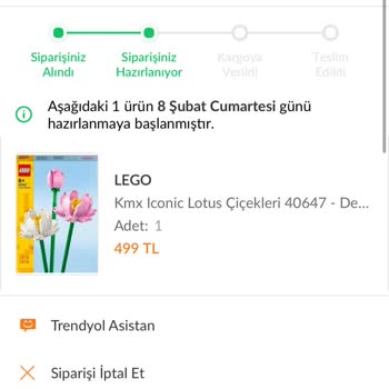 Trendyol Pratikya Satıcısından Şikayetçiyim
