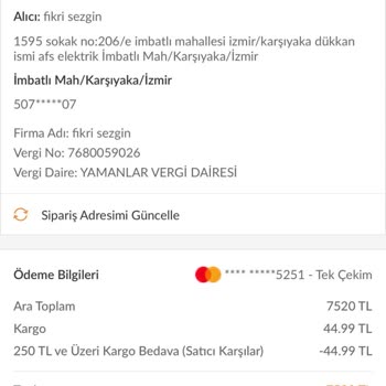 Trendyol'dan Sipariş Verdim, Ürünlerim Hala Gelmedi