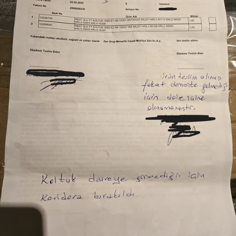 Koltuklar Eve Sığmadı, Çözüm Önerisi Yok
