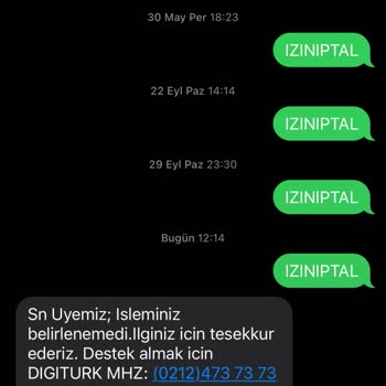 İstenmeyen SMS'ler Ve Ulaşılamayan Destek