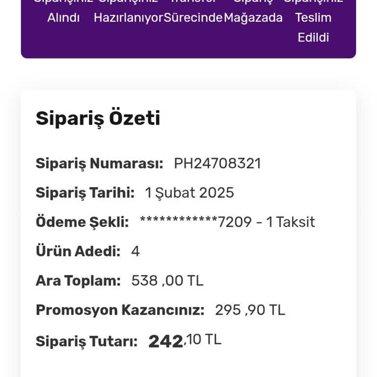 Teslim Edilmeyen Ürün Ve İletişim Eksikliği