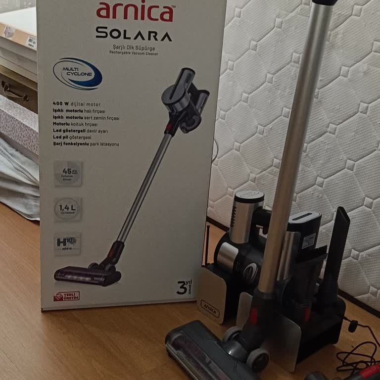 Arnica Solara Süpürge: Şarj Süresi Hayal Kırıklığı