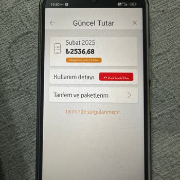 Vodafone Faturasında Şok Artış: 250 TL Yerine 2536 TL