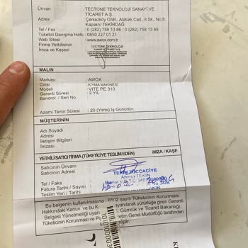 Awox Kıyma Makinesi Garantisi Sorunu