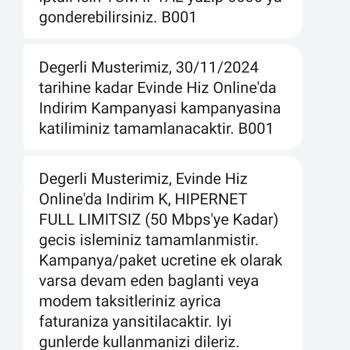 Türk Telekom'un Bilgilendirme Eksikliği Mağduriyeti