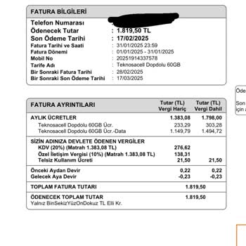 TeknosaCell'den Sürpriz Faturalar Ve İletişim Eksikliği