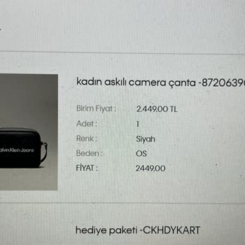 Calvin Klein Çantada Beklenmedik Kalite Sorunu